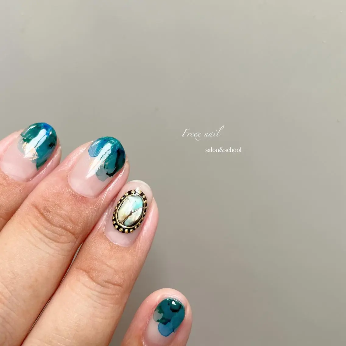 ネイル ハンドネイル ハンドケア freex nail /ニュアンス/個性派のネイルデザイン