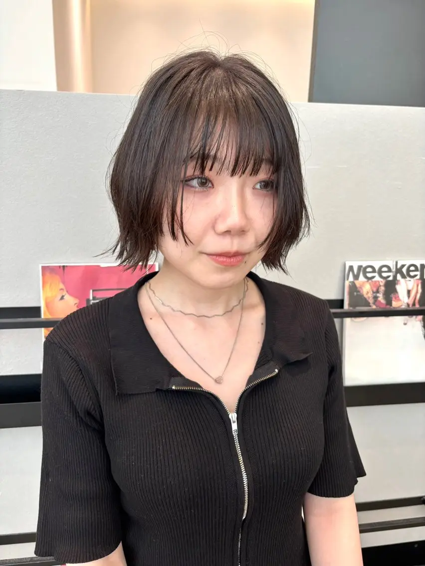 ショート カラー カット ヘアカラー 透明感カラー/ レイヤーkotonoのヘアスタイル