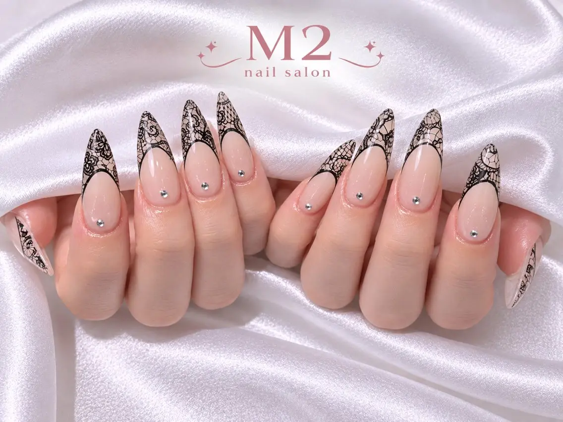 ネイル ハンドネイル 長さだし専門店 M2　rikaのネイルデザイン