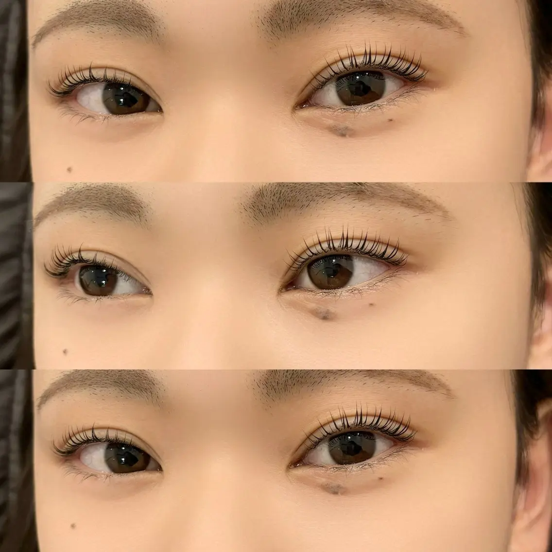 マツエク・マツパ ナチュラル 一重×まつ毛パーマ nicoot lash 山本のマツエク・マツパデザイン