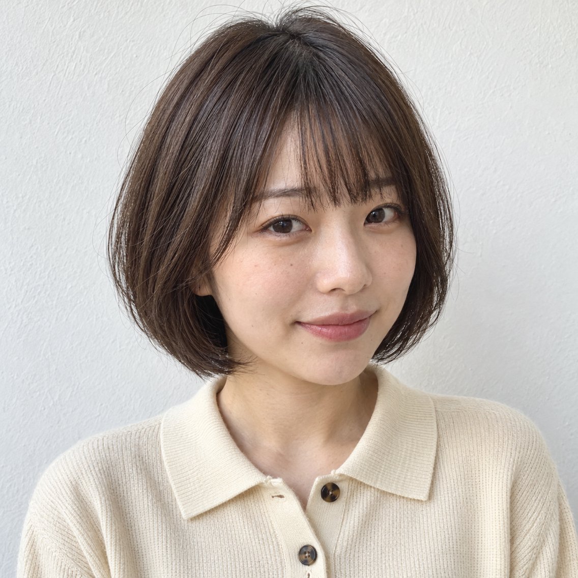 ショート カラー ボブ レイヤーカット カット ヘアカラー トリートメント 銀座/モテ🤍垢抜け レイヤー/あさみのヘアスタイル