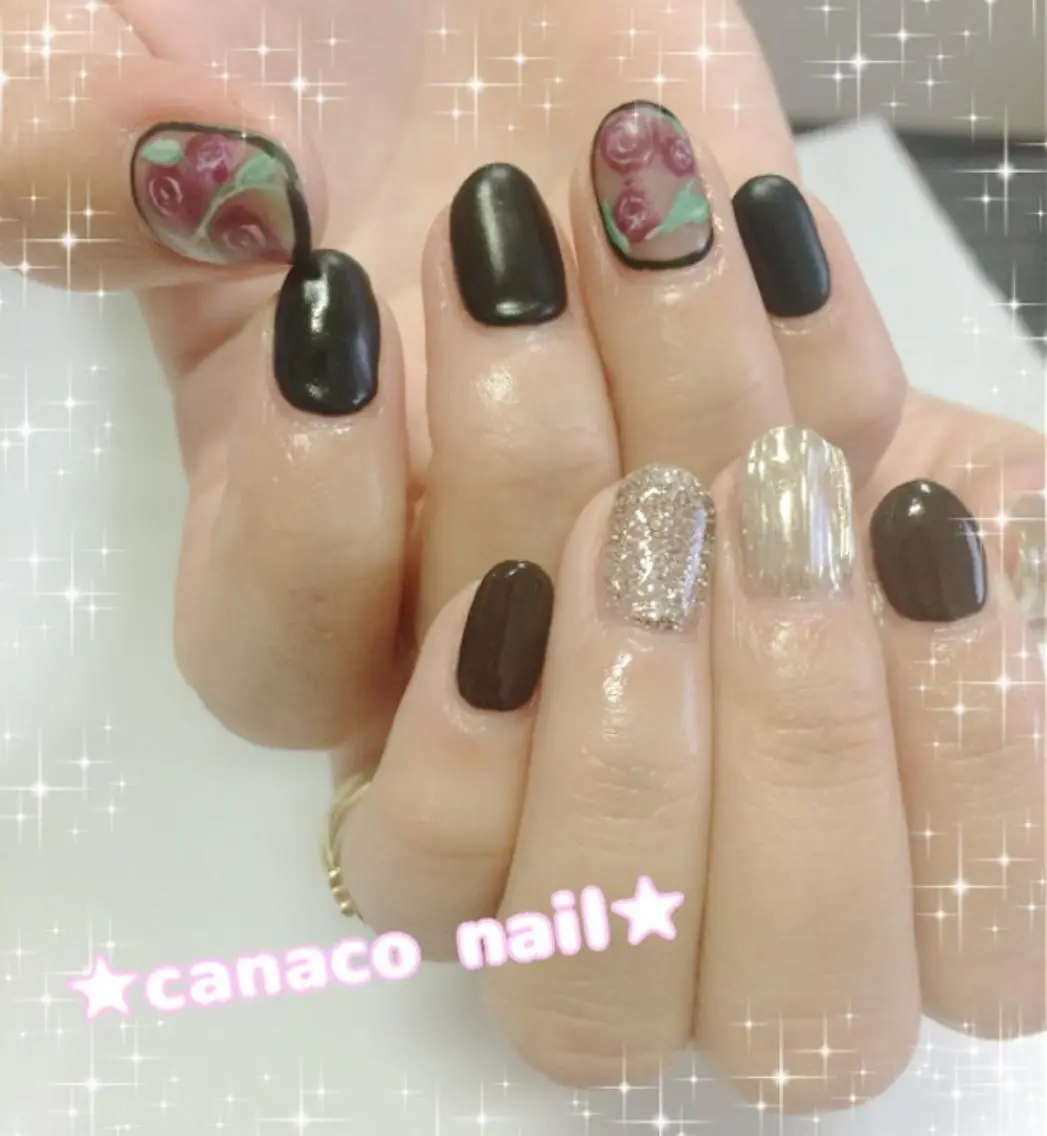ネイル アートネイル ジェルネイル パラジェル ストーンネイル ハンドネイル ハンドケア ベテランネイル cnc nailのネイルデザイン