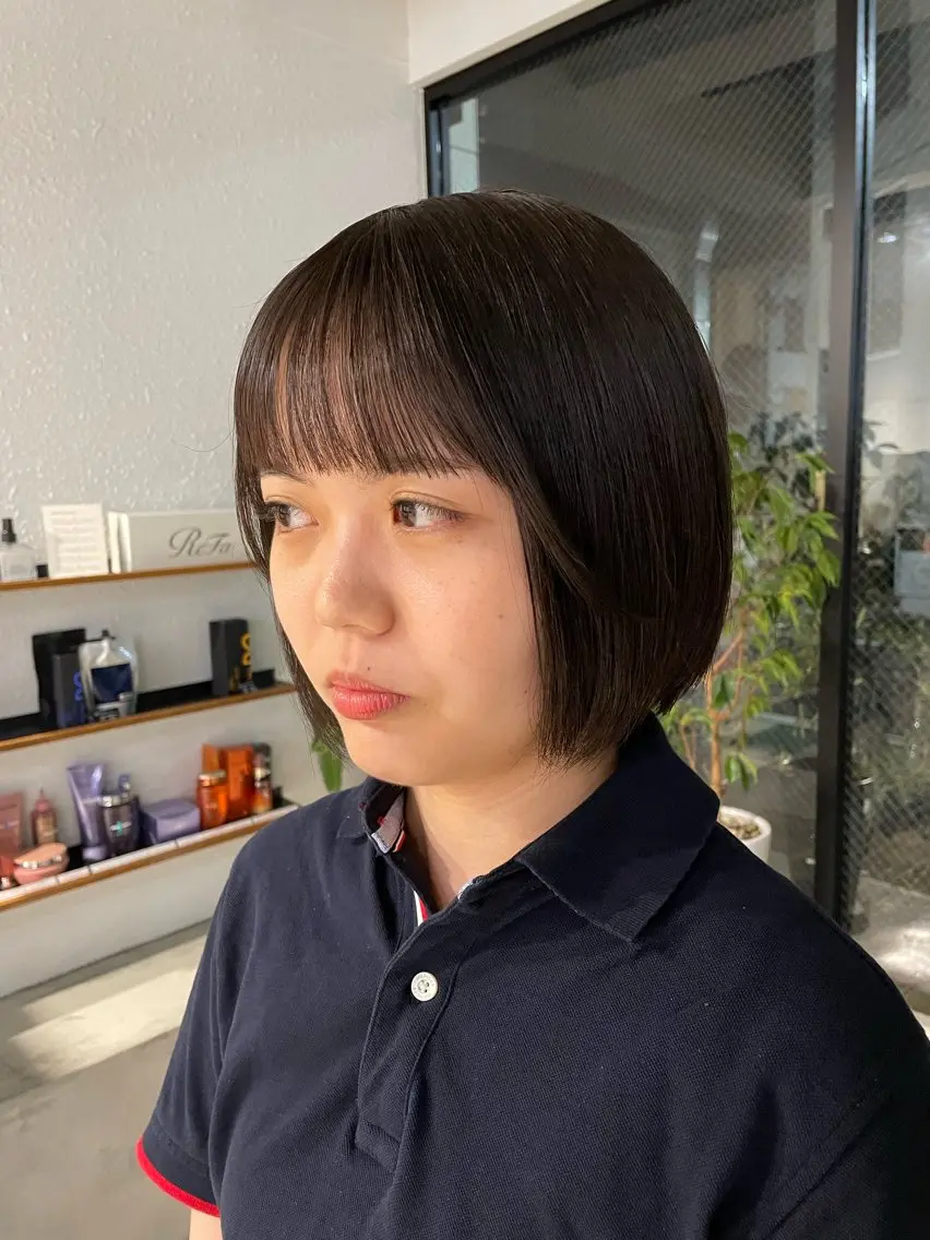 ショート ユウナ🎀レイヤー/ 暖色カラーのヘアスタイル