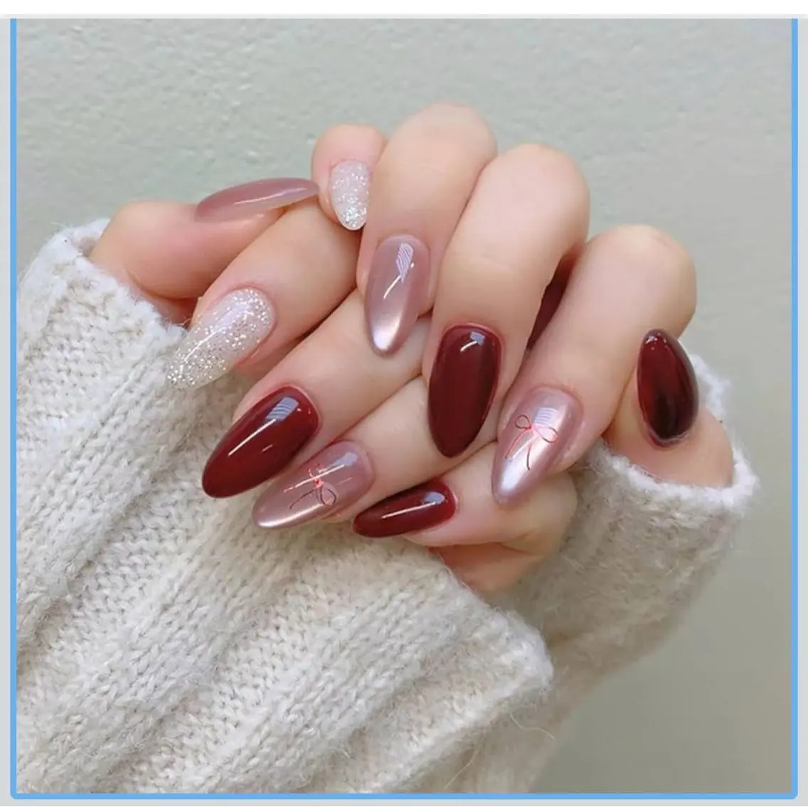 ネイル チークネイル フットネイル フレンチネイル グラデーション 韓国ネイル YUKI NAILのネイルデザイン