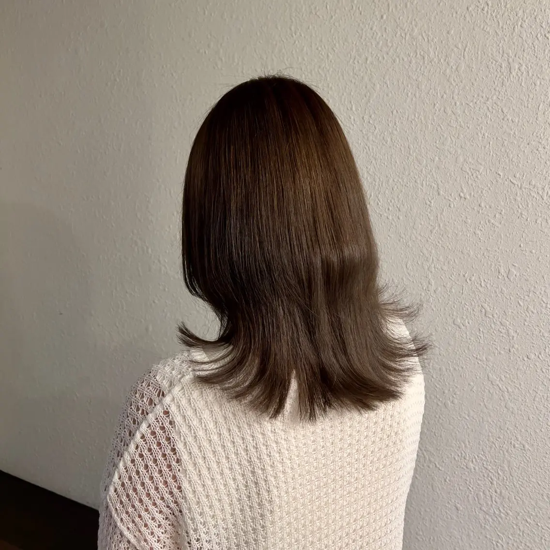 セミロング カラー ブラウンカラー 似合わせカット ✖️美髪 / はるなのヘアスタイル