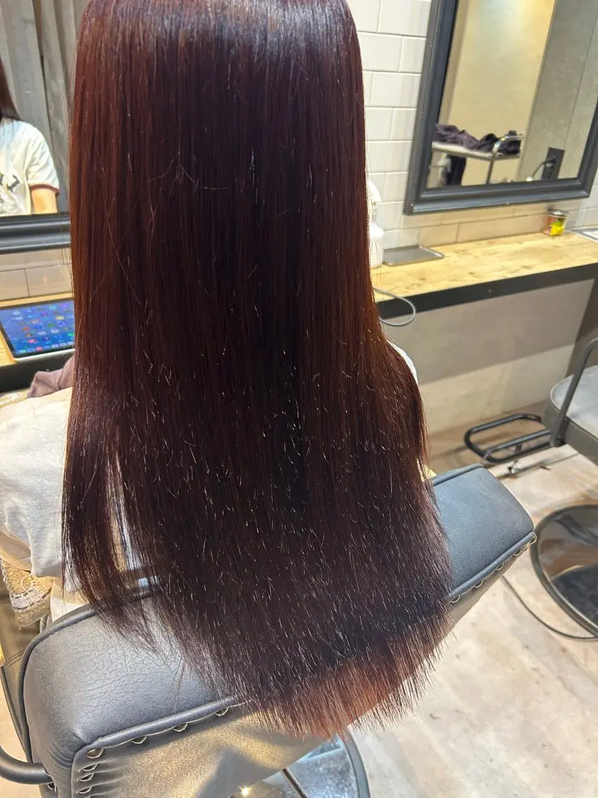 カラー 大山 蒲公英のヘアスタイル