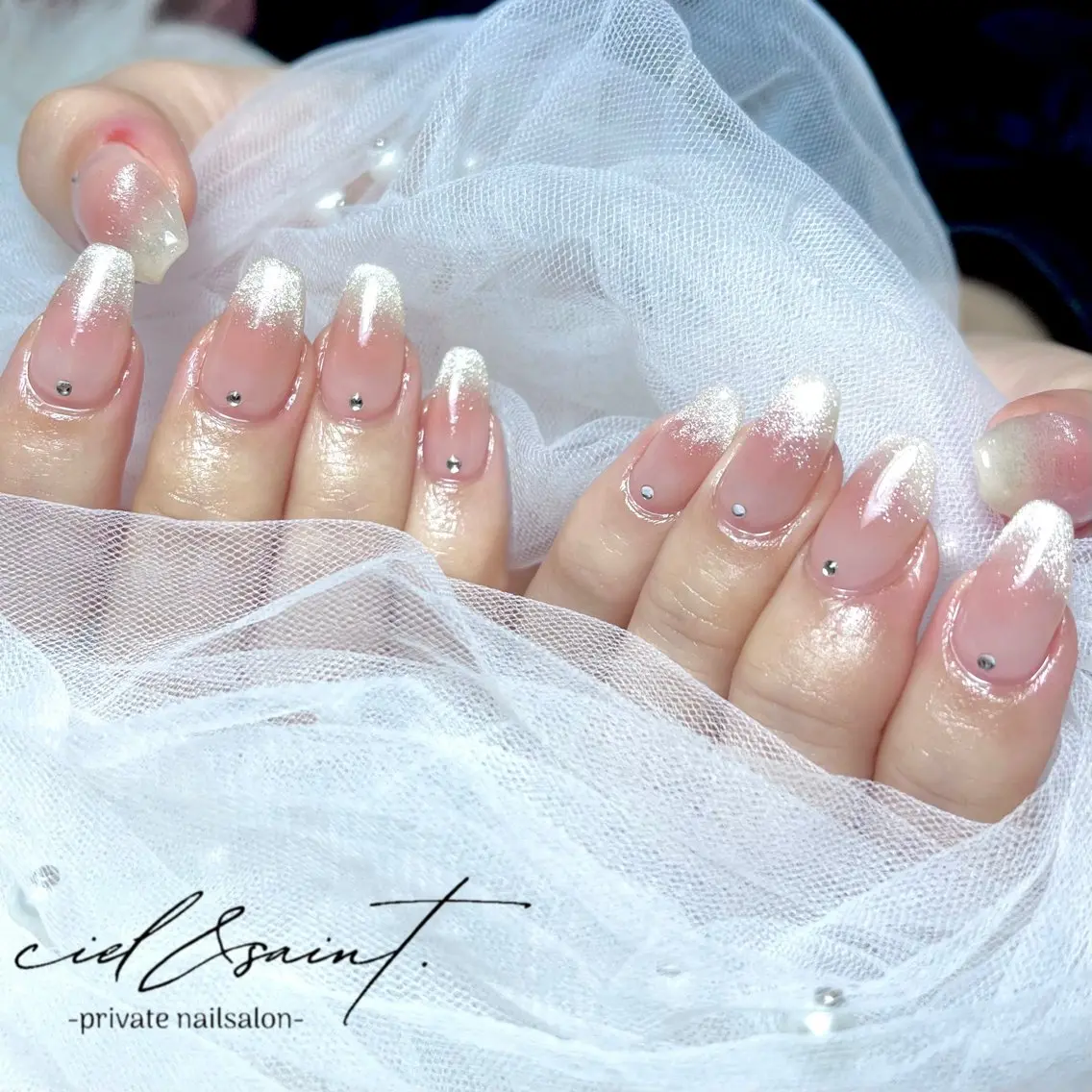 ネイル ハンドネイル nail salon ciel&saintのネイルデザイン