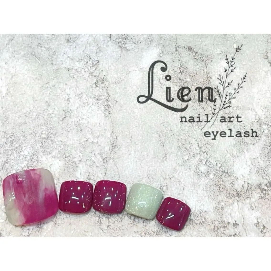 ネイル シンプルネイル Lien 川崎店のネイルデザイン