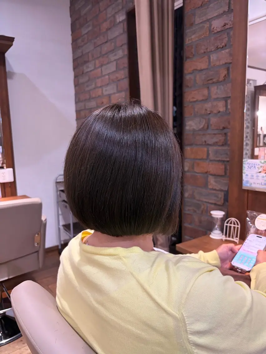 ショート 井上 結衣のヘアスタイル