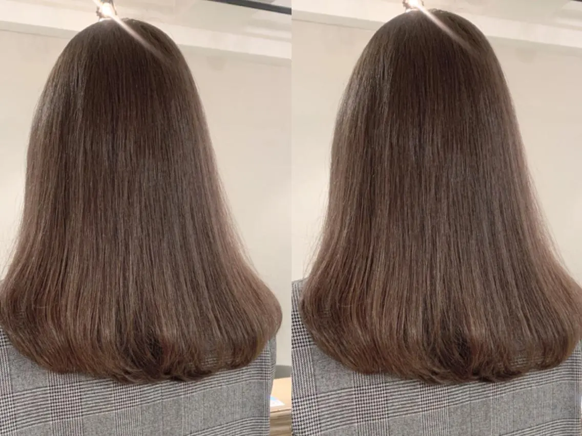 ロング カラー 透明感カラー✂︎ /縮毛矯正/YUKAのヘアスタイル