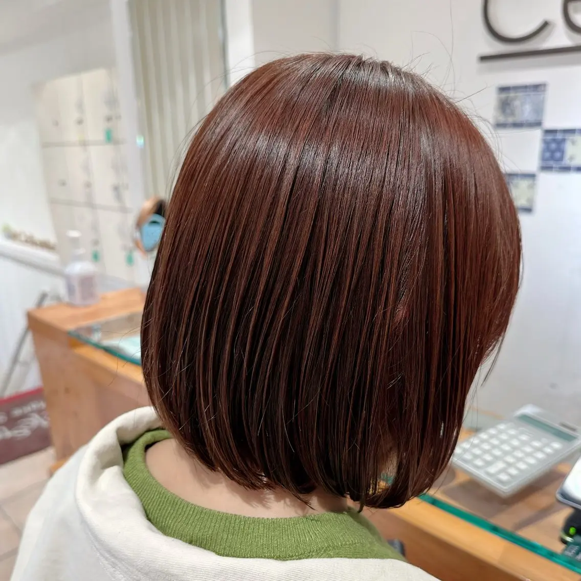 ショート カット ヘアカラー トリートメント ✨縮毛矯正✨ 知念あたるのヘアスタイル