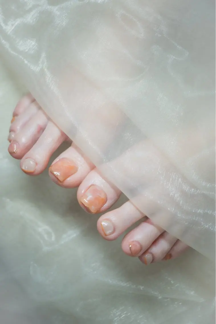 ネイル アートネイル フットネイル フットネイル nail&aroma mulet.のネイルデザイン