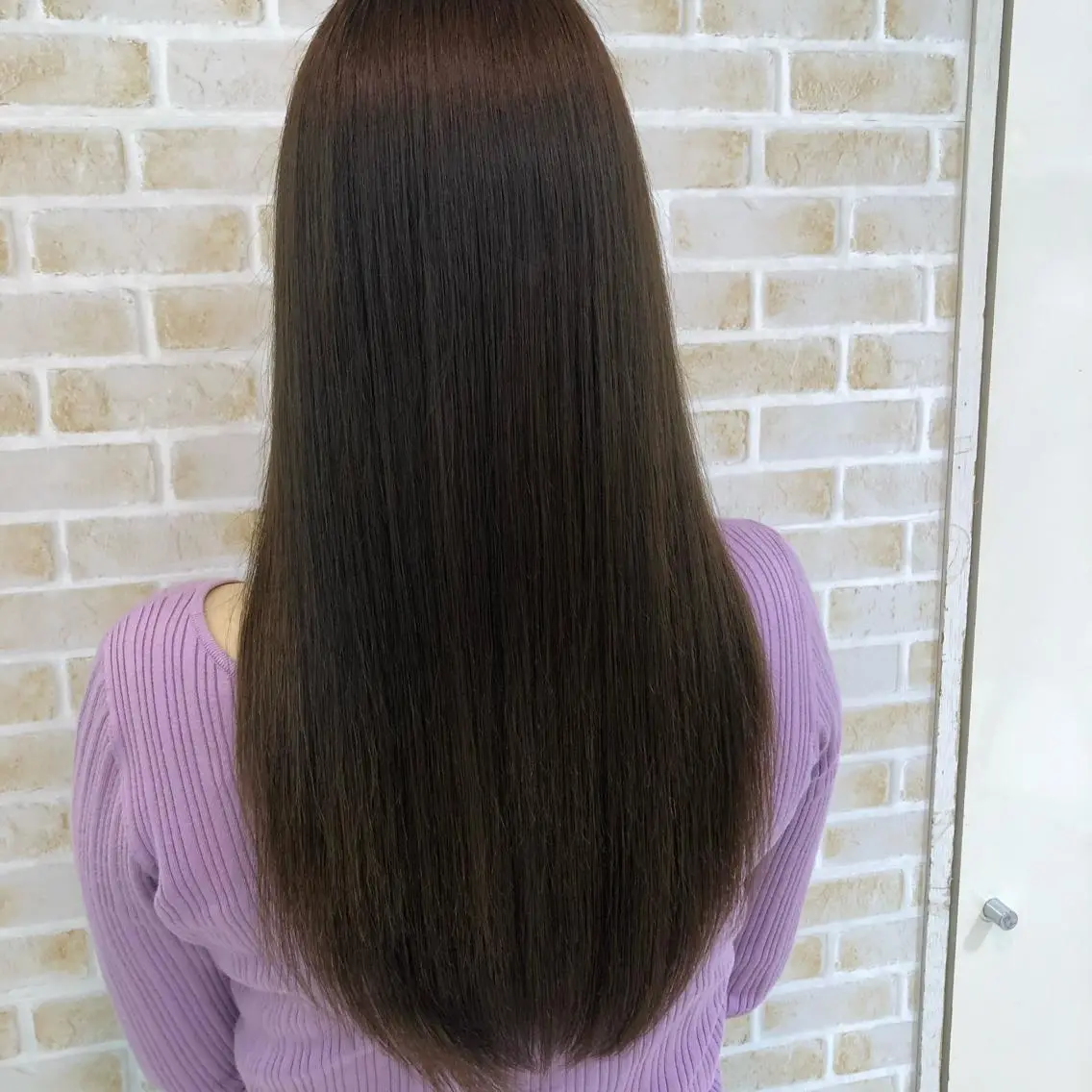 ロング カット ヘアカラー トリートメント 村上 祐香のヘアスタイル