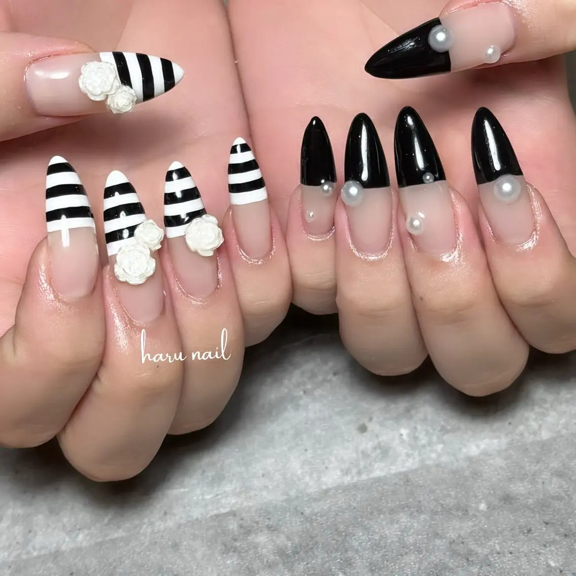ネイル ハンドネイル harunail Shionのネイルデザイン