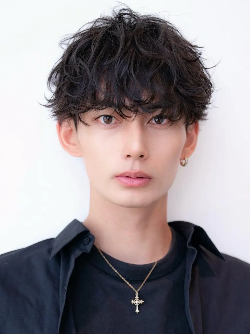 🎓学生限定  カット＋波巻きパーマ(シャンプーブロー付き)の写真