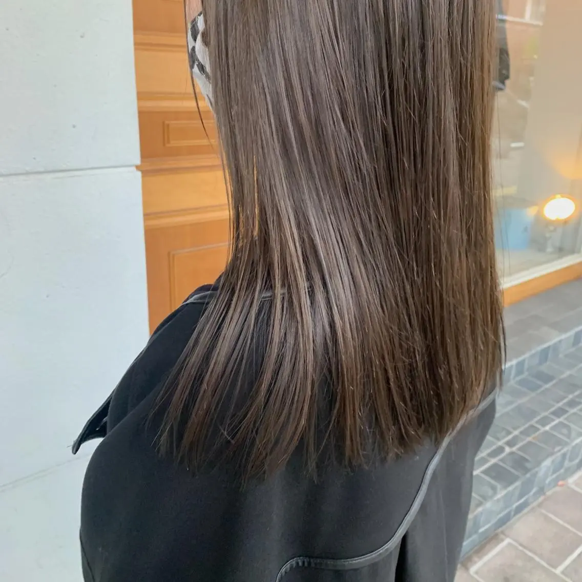 セミロング カラー ブリーチ ブリーチなしカラー カット トリートメント m ā l o.🌷 サカモトマイコのヘアスタイル