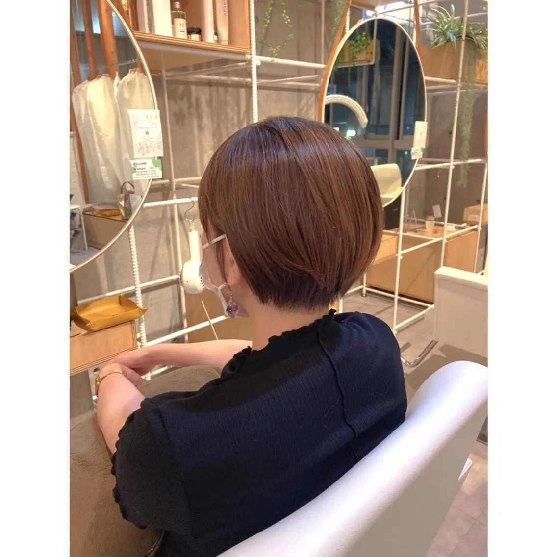 ショート カラー ショートボブ ベージュカラー ボブ ショートヘア カット ヘアカラー ヘッドスパ Grantus (グランタス )のヘアスタイル