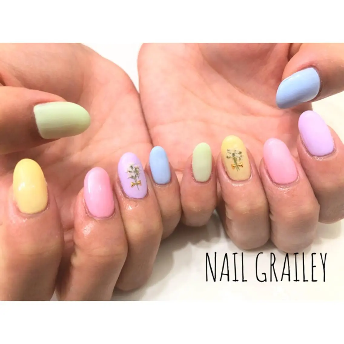 ネイル ワンカラーネイル nail makoのネイルデザイン