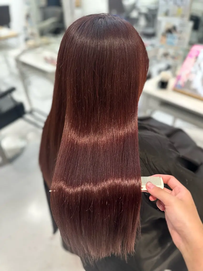 ロング カラー ヘアカラー トリートメント 🎀モデル募集中 ／nacha🎀のヘアスタイル
