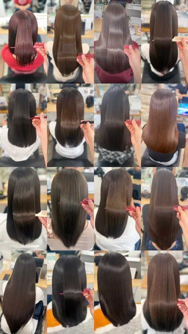 カラー ヘアカラー トリートメント 髪質改善🪽 森川☜ ☜ のヘアスタイル
