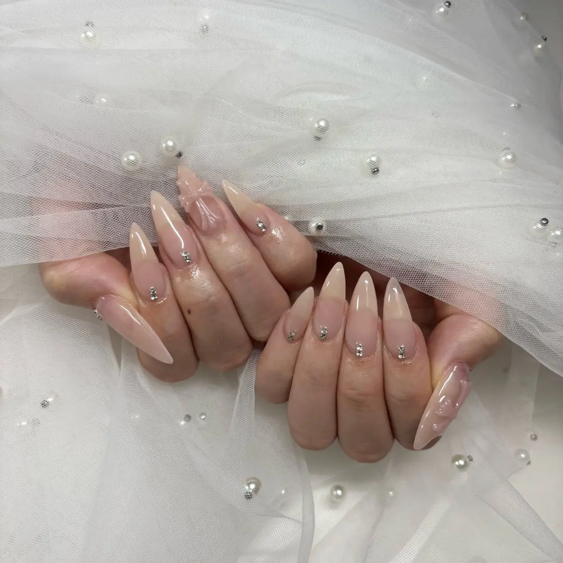 ネイル ハンドネイル ୨୧ mio୨୧のネイルデザイン