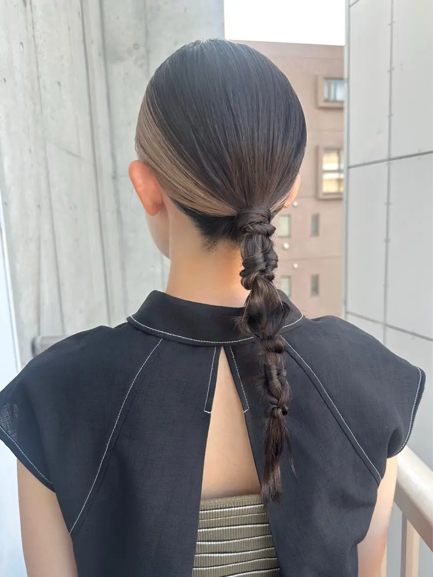 ヘアアレンジ ヘアセット 🍊千葉 未来🍊店長のヘアスタイル