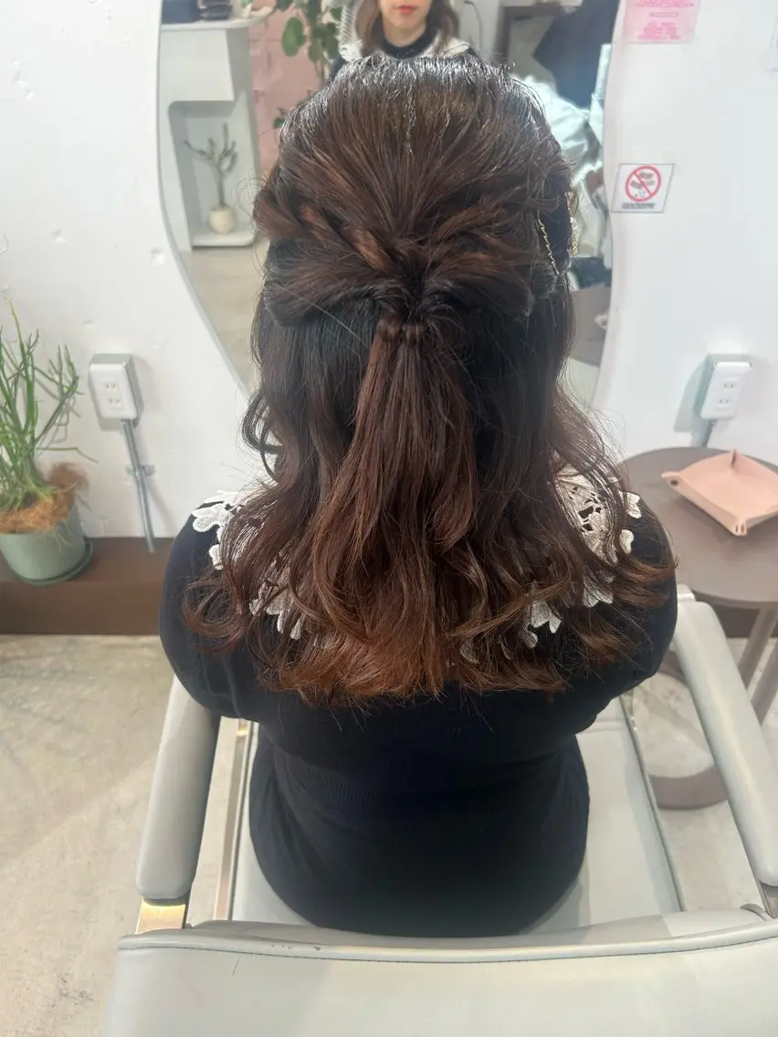 ヘアアレンジ うる艶髪💛ྀི/ハ イトーン🌻/リンカのヘアスタイル