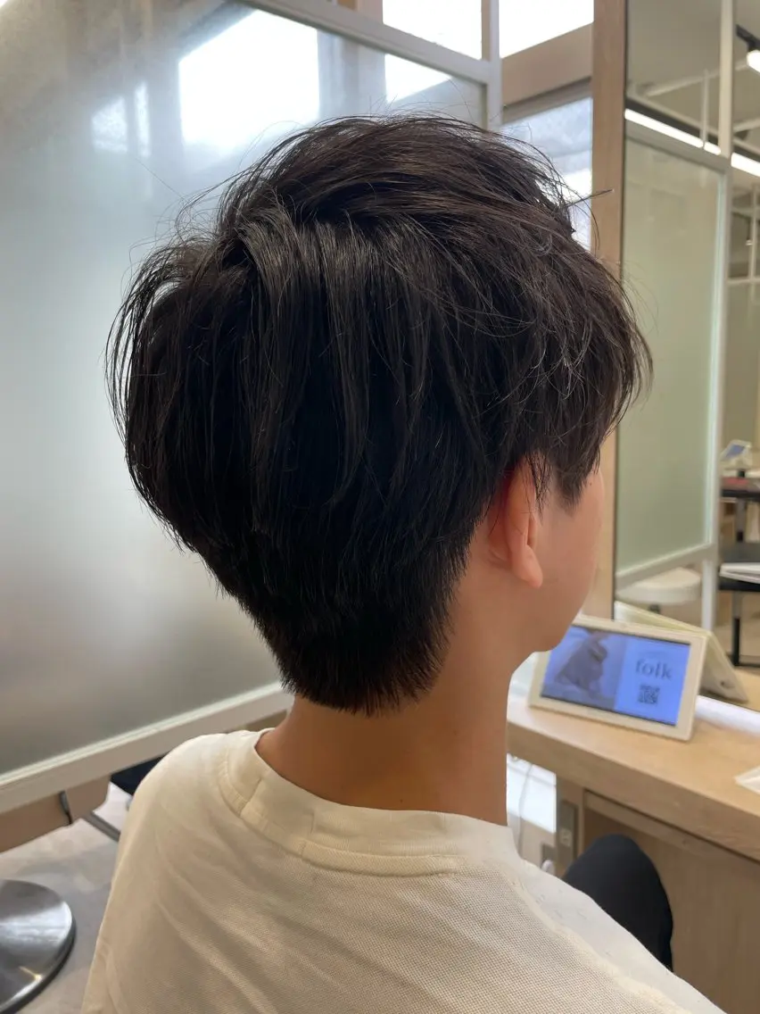 パーマ メンズ ダウンパーマ メンズパーマ カット パーマ EARTH菊名店👾 ひらのすぐるのヘアスタイル