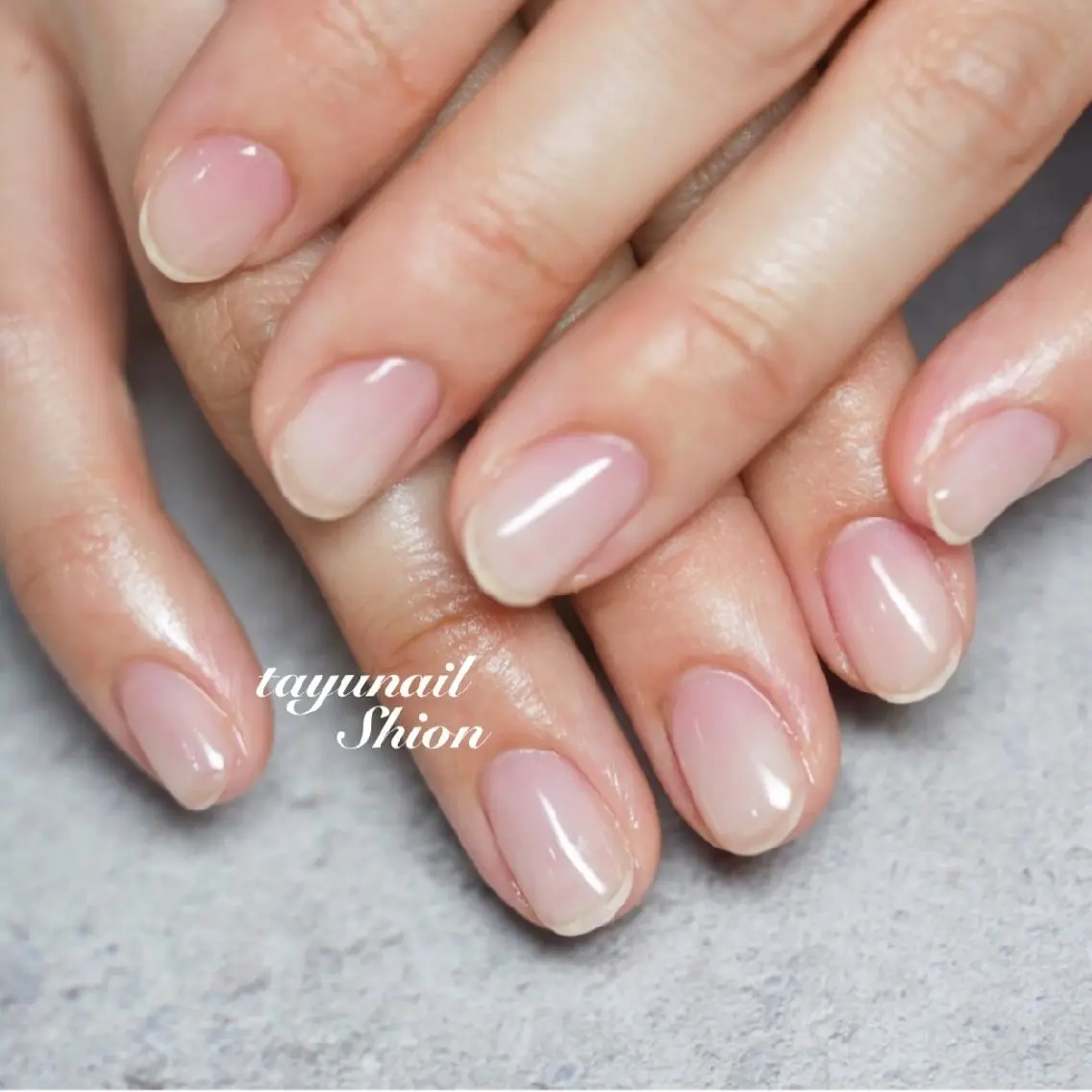 ネイル クリアネイル ジェルネイル パラジェル ネイルサロン 【たゆnail】のネイルデザイン