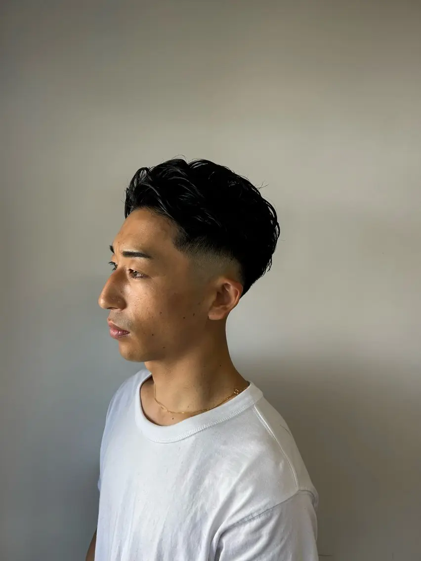パーマ メンズ 相澤 拳のヘアスタイル