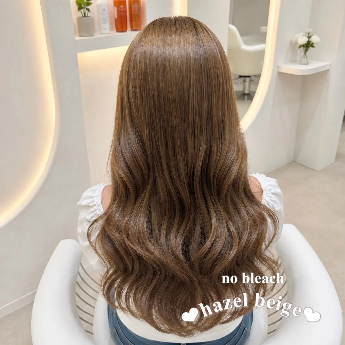 🌟明るめにしたい方おすすめ🌟カット✂️➕ブリーチなしWカラー💖➕高保湿スチームtreatment🪄ྀིの写真