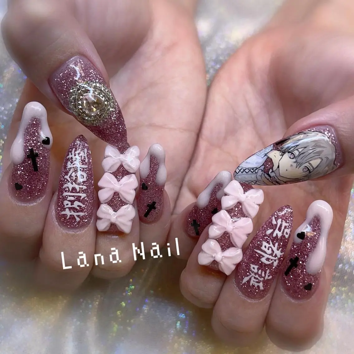 ネイル スカルプネイル Lana Nailのネイルデザイン