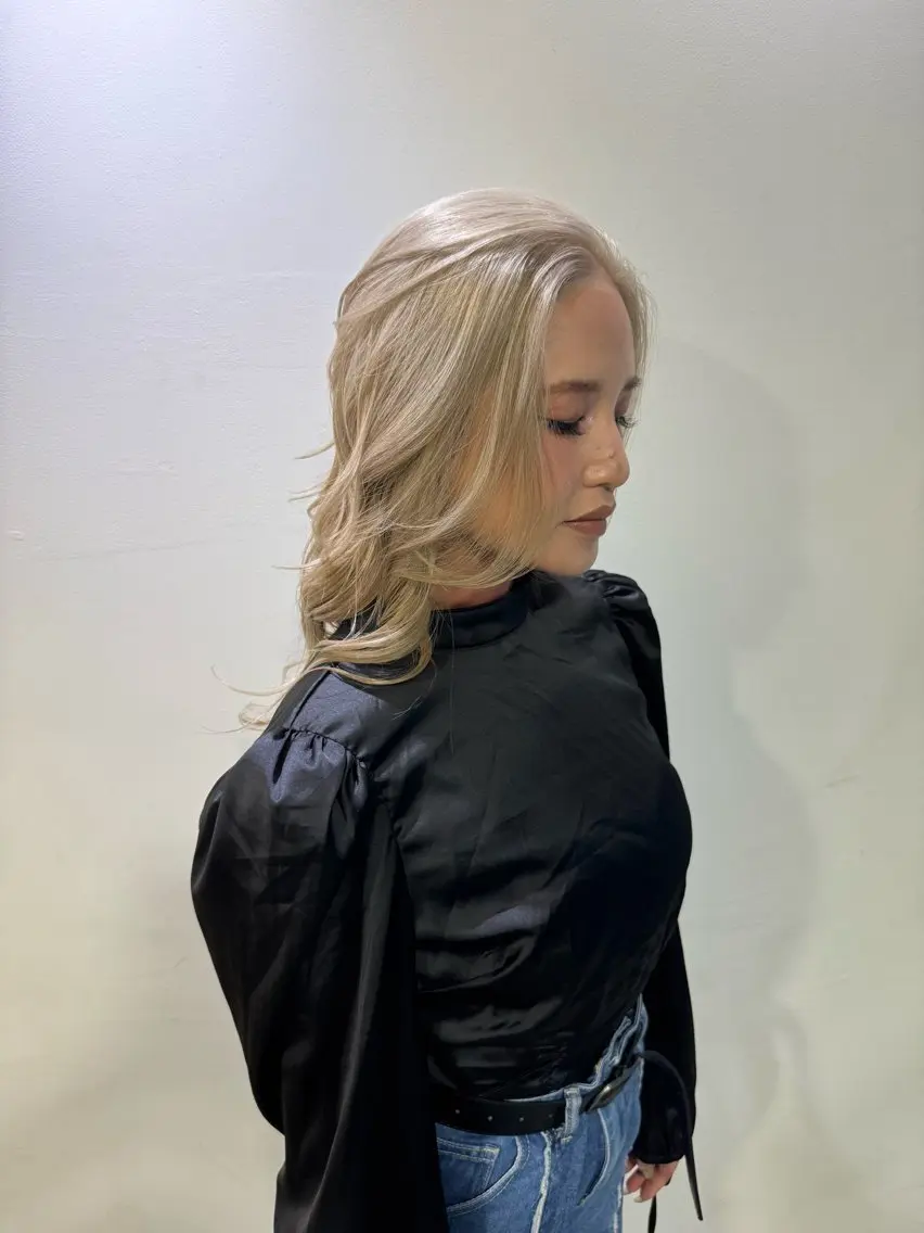 ロング カラー ヘアカラー 🐥Homie/ yuna🐥のヘアスタイル