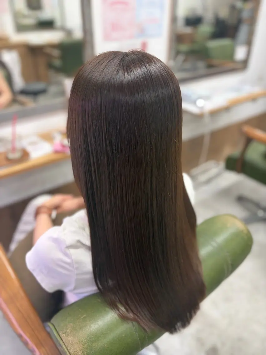 ロング 菅原 愛華のヘアスタイル