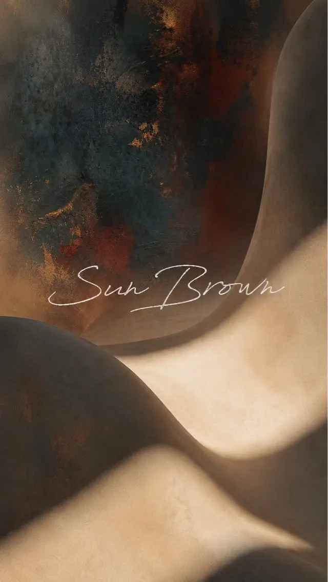 Sun Brown Mireiのネイルデザイン