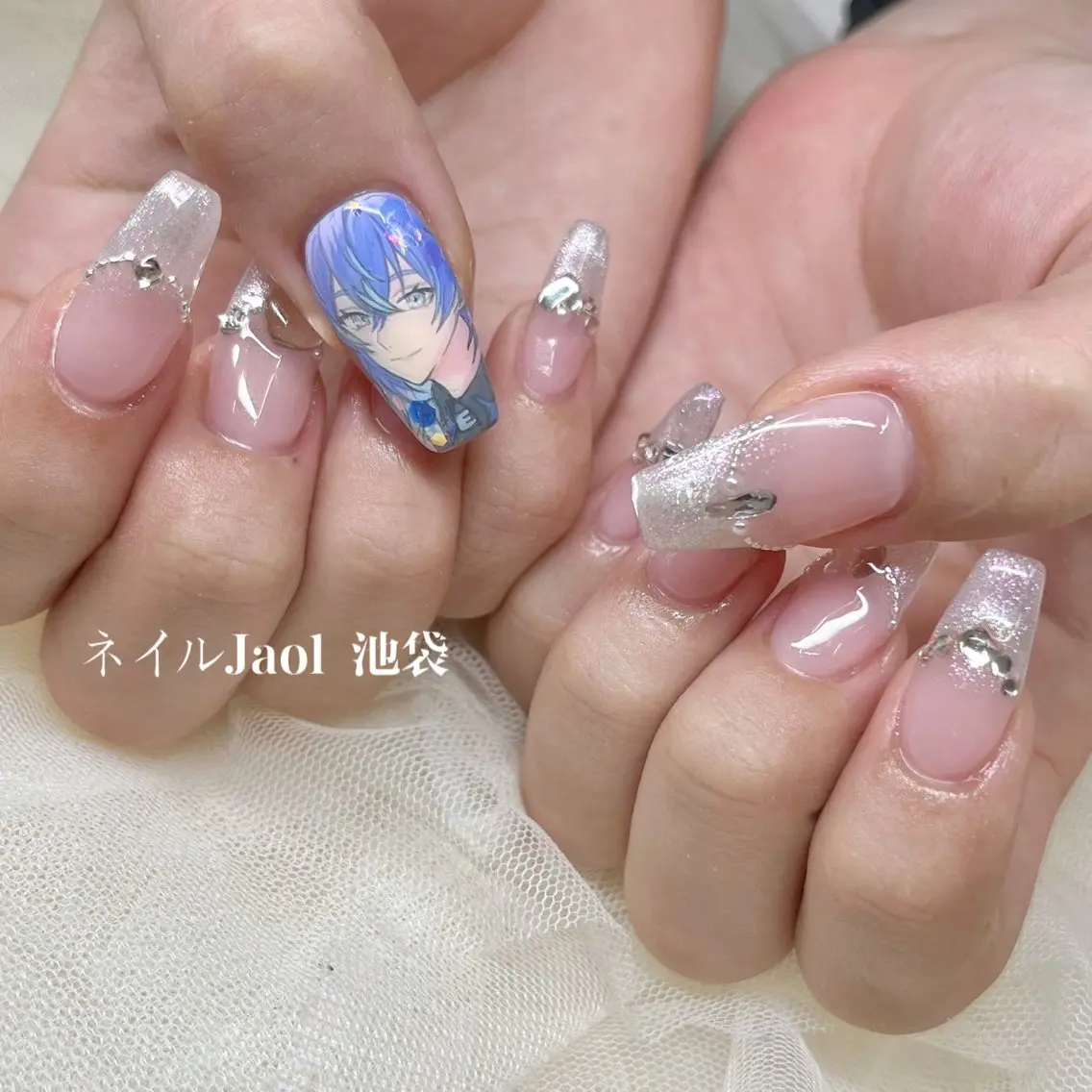 セミロング ネイルJaol 池袋のネイルデザイン