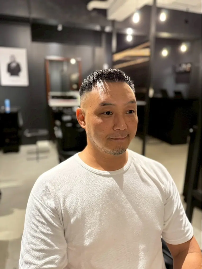ショート メンズ 💈イケオジヘア 🔥町田のヘアスタイル
