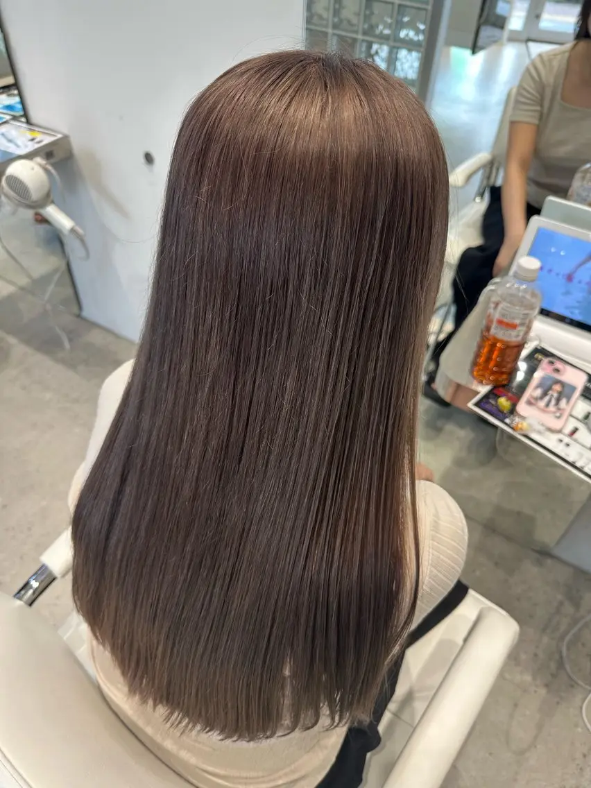 ロング カラー ヘアカラー AIKA🤍 カットモデル募集🫧のヘアスタイル