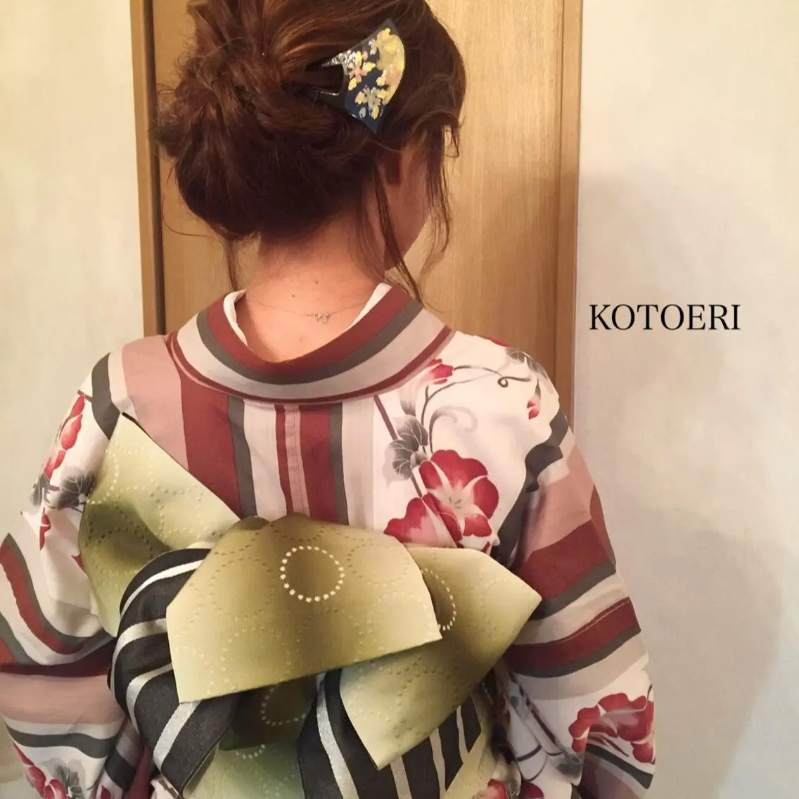 浴衣着付けの写真