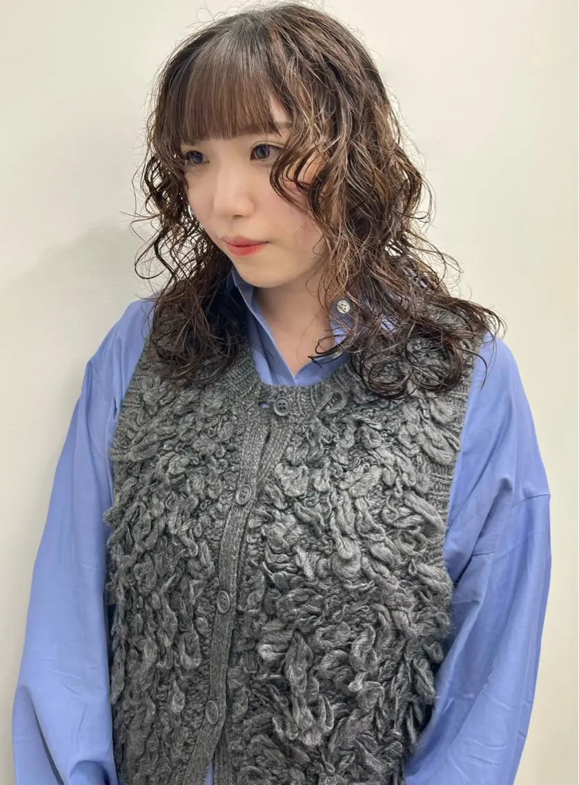 カット+パーマ+トリートメント🥣【long・medium限定】の写真