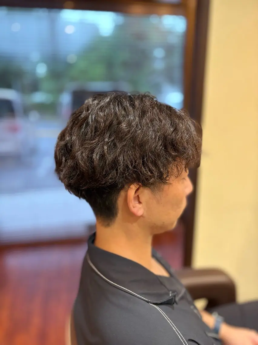パーマ 大和田 奈央のヘアスタイル
