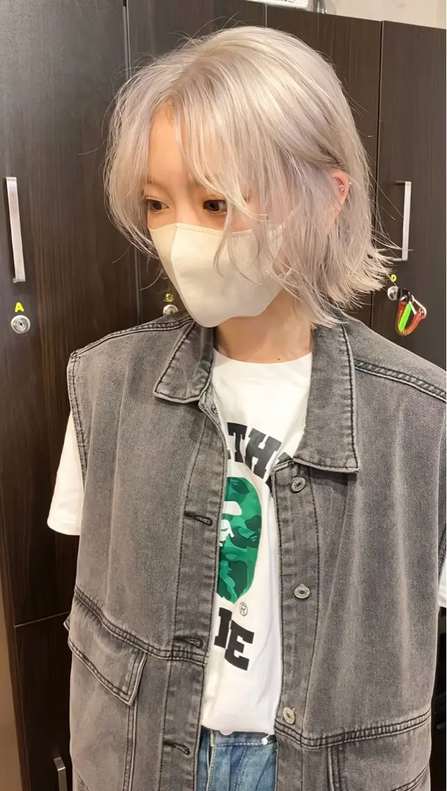 【ご新規様限定】カット➕エフェクトブリーチ【Wカラー】🟡の写真