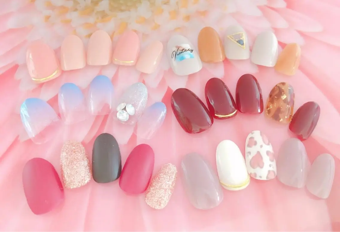 ネイル ジェルネイル パラジェル シンプルネイル ハンドネイル Daisy Nailのネイルデザイン