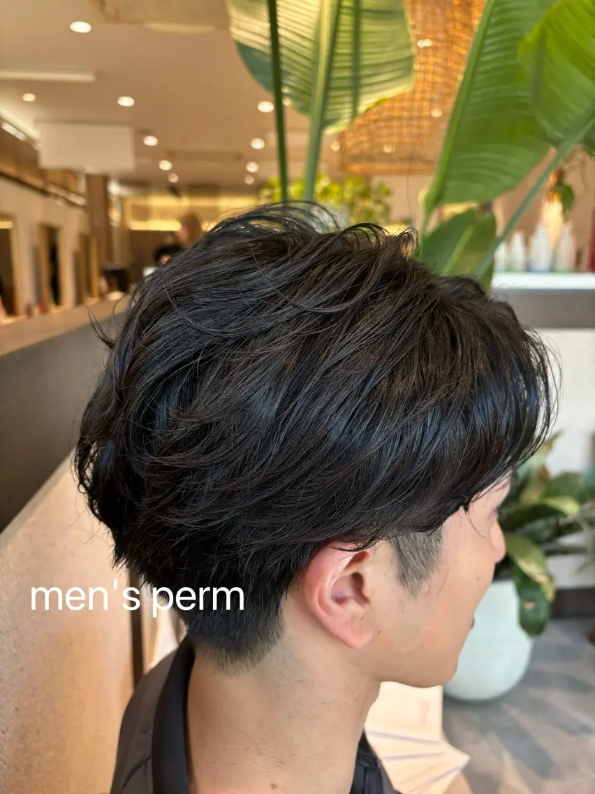 ショート パーマ メンズ カット パーマ COSTAEST加藤 まり子🪴のヘアスタイル