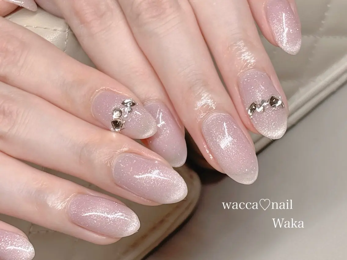 ネイル マグネットネイル wacca♡nail スタッフのネイルデザイン