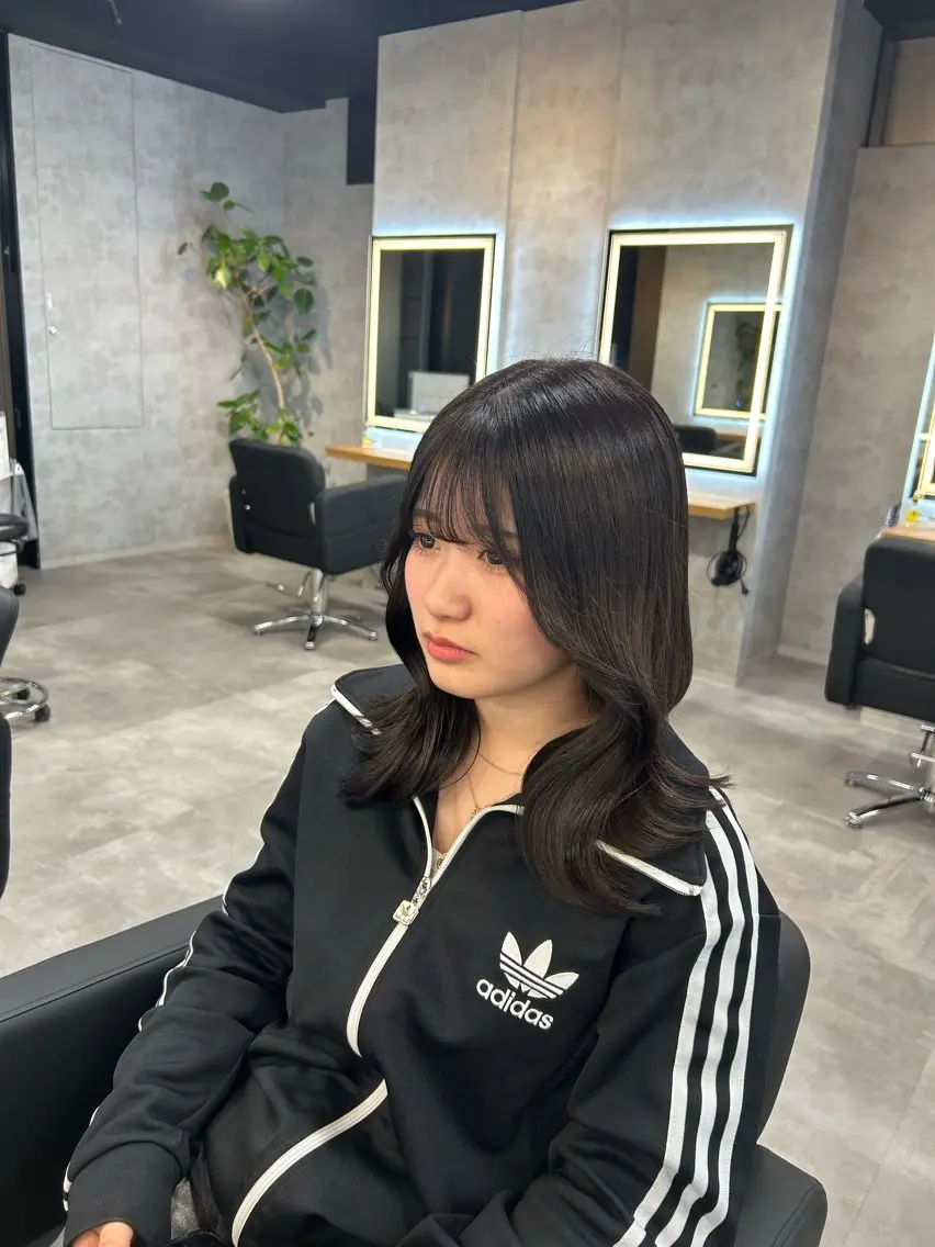 ロング カラー ヘアアレンジ ヘアカラー トリートメント ブリーチなしの達人 🌈KAITOのヘアスタイル