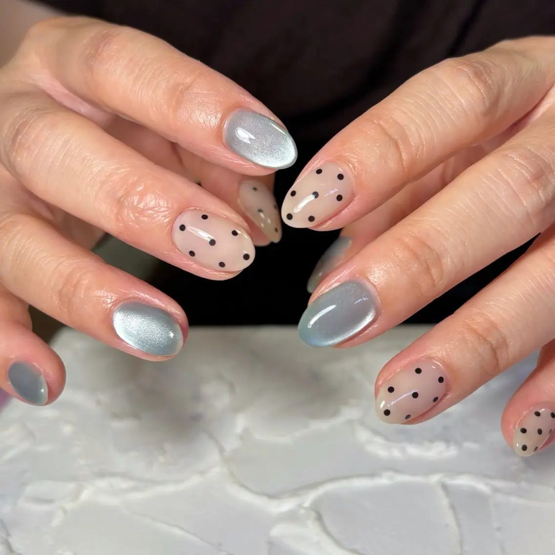 ネイル ドット ハンドネイル Lofinails ちひろのネイルデザイン