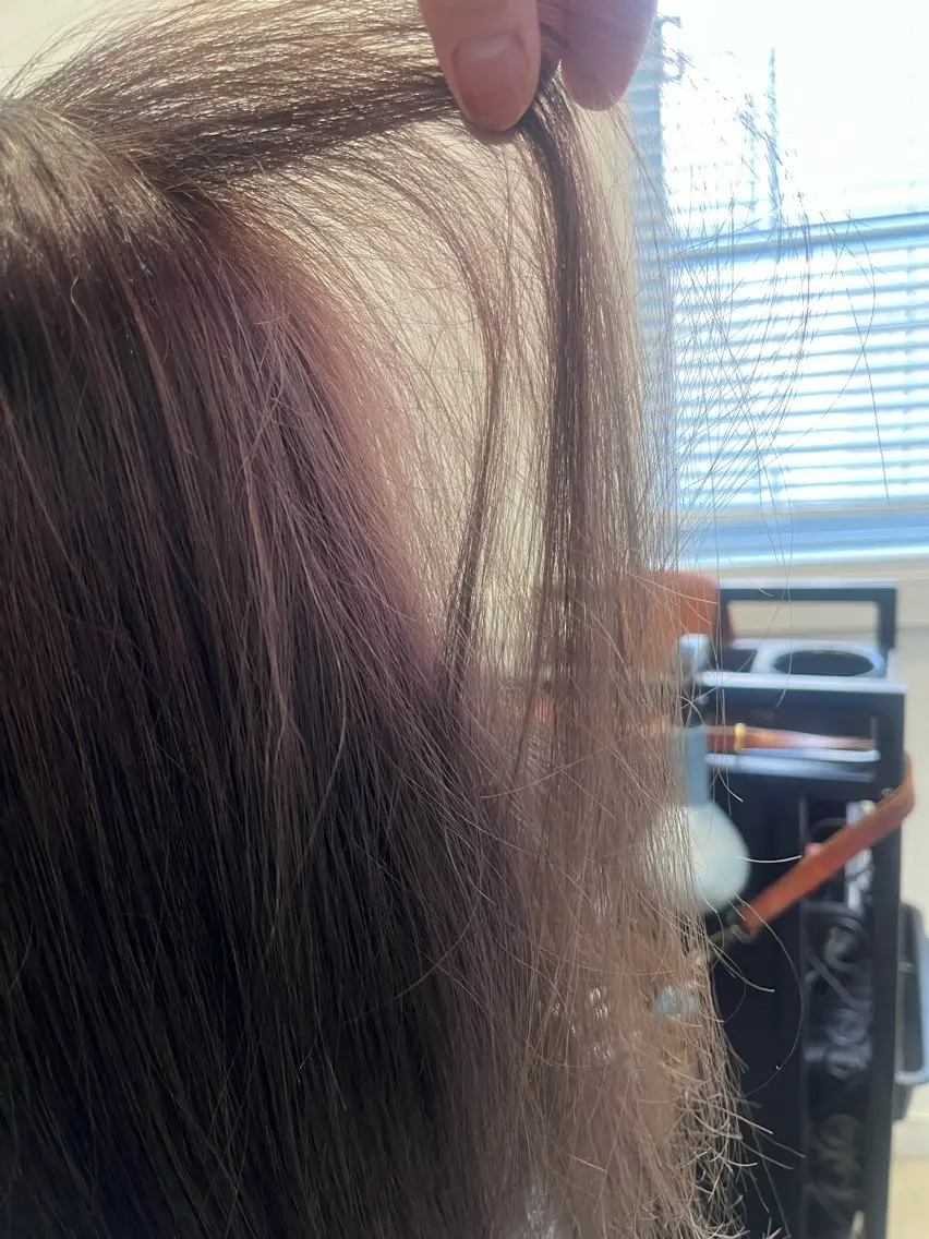 セミロング カラー ブリーチ 透明感カラー ブリーチなしカラー 髪質改善 トリートメント 【ただの天才 🎨】のヘアスタイル