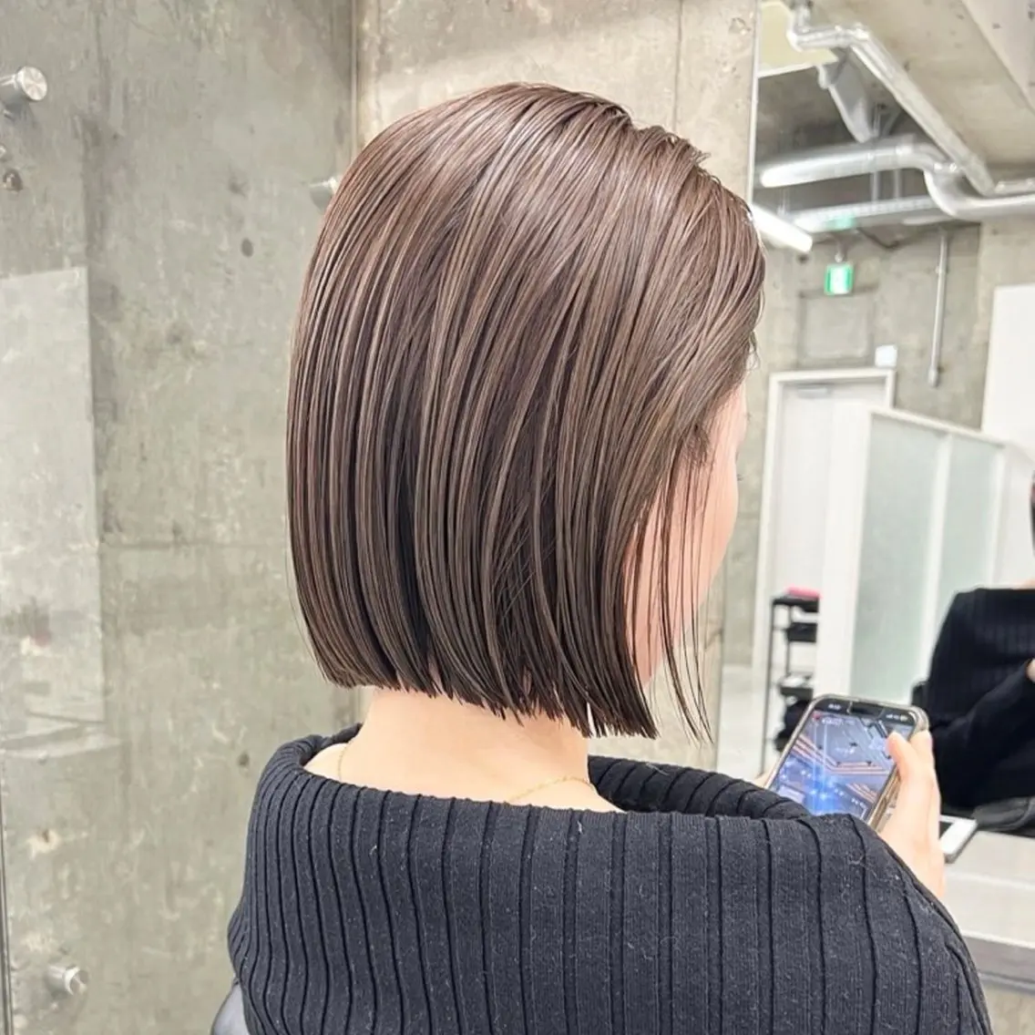 【人気No.1✨】カット＋透明感カラー＋3stepトリートメントの写真