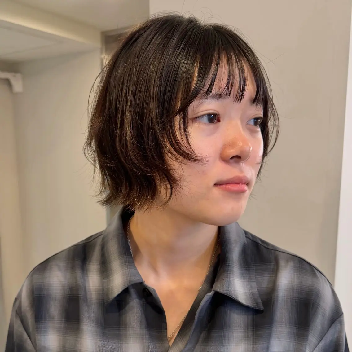ショート 顔周りレイヤー꙳⋆ ミディアム⌇SAKIのヘアスタイル